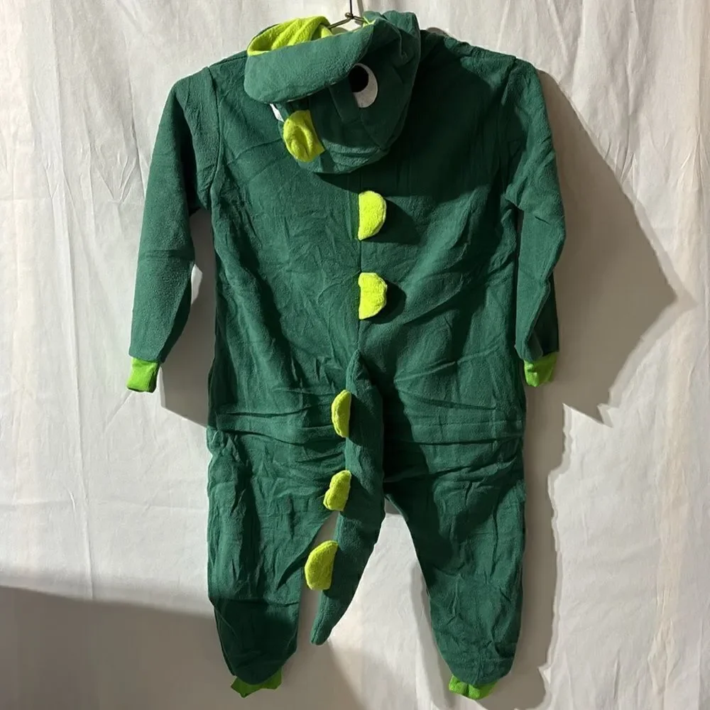 Cartoon Anime Dinosaur Onesie Romper Pajamas Sleepsuits Cosplay Costume Unisex S